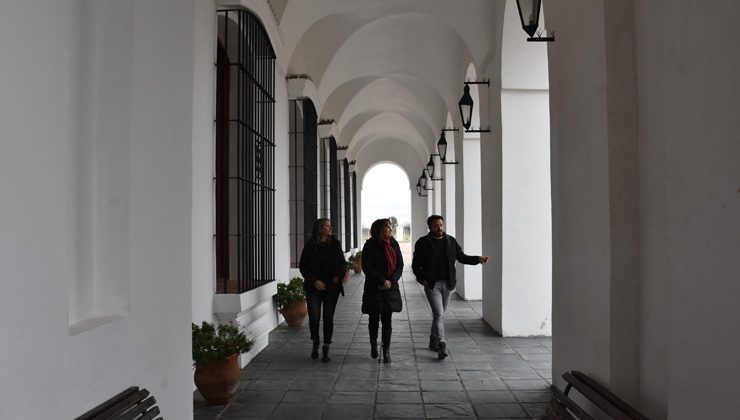 Rapisarda visitó las Casas Culturales en La Punta
