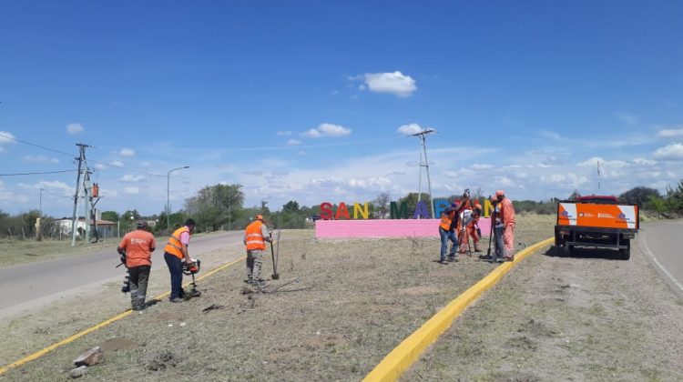 Plan de Parquización: continúan los trabajos en diferentes zonas 