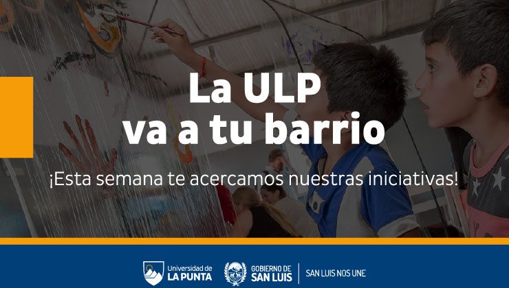 Este jueves y viernes las iniciativas de la ULP estarán en el barrio 131 Viviendas