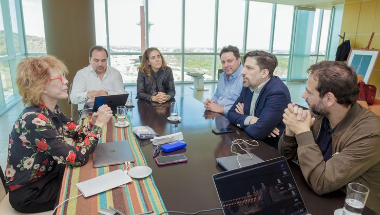 La rectora Bañuelos se reunió con el rector de la UMET, para dialogar sobre las políticas que lleva adelante la ULP