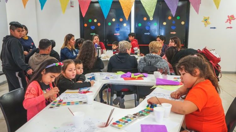 En “La Pedrera” se vivió una jornada de salud y diversión con familias de merenderos