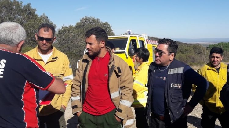 El incendio en Sierras de los Comechingones está controlado y siguen las guardias para evitar posibles reinicios