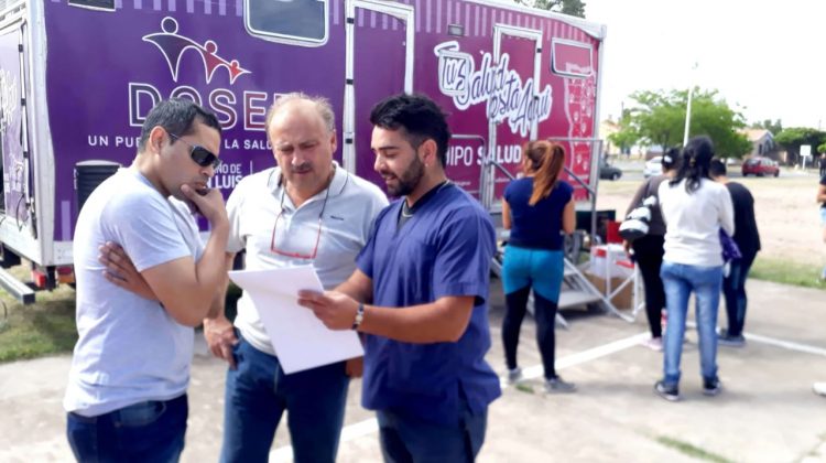 “Tu salud en los barrios” estuvo en tres barrios de la ciudad de San Luis