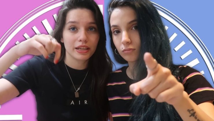 Las youtubers Mica Suárez y Angie Velasco en San Luis