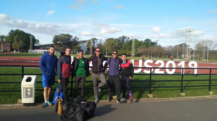 Parte de la selección sanluiseña de atletismo participó de la Copa Nacional U20