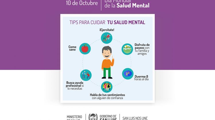 Este jueves se conmemora el Día Mundial de la Salud Mental