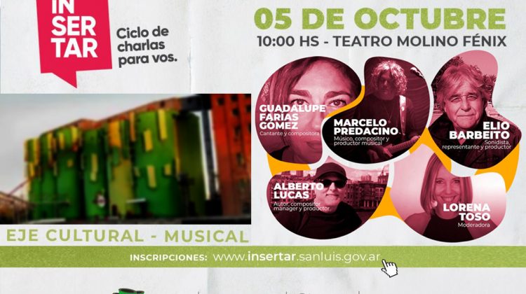 El productor musical de Abel Pintos estará presente en InSerTar