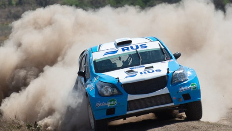 Marcos Ligato manda en el rally de San Luis que se corre en San Martín