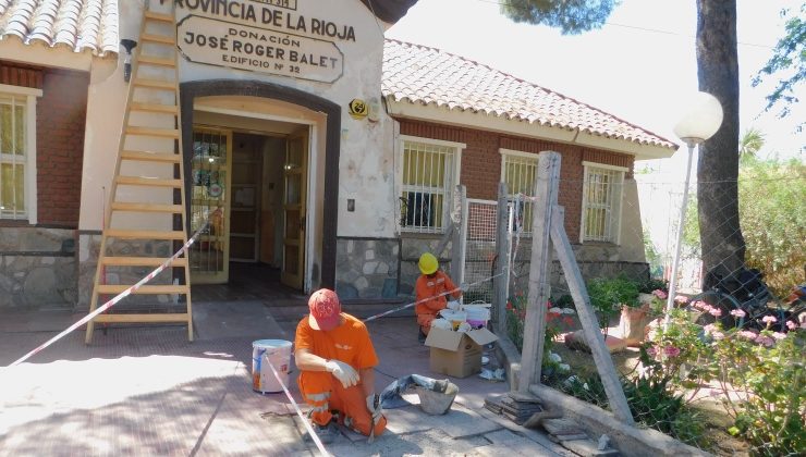 Infraestructura Escolar trabaja en la Escuela “Provincia de La Rioja”