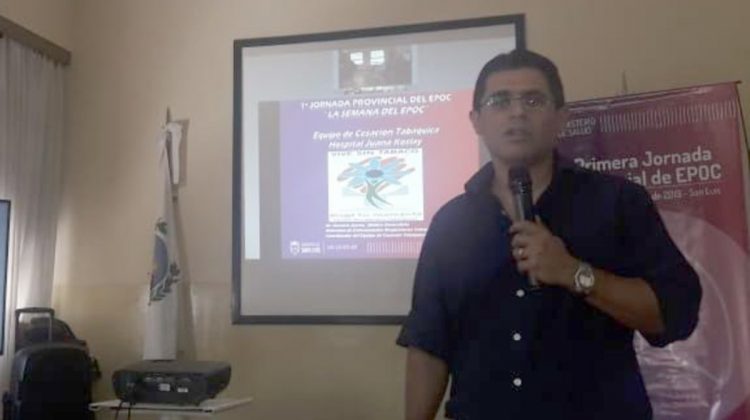 Comenzaron las jornadas provinciales de EPOC con actividades en centros de salud y hospitales