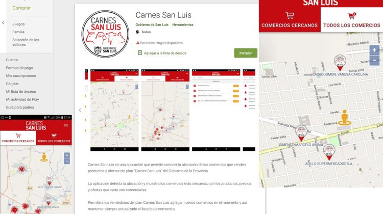 “Carnes San Luis”: la nueva aplicación para conocer dónde comprar