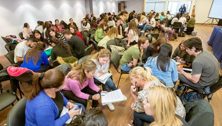 Estudiantes de la ULP Virtual asistieron a un encuentro para hacer un balance del año académico