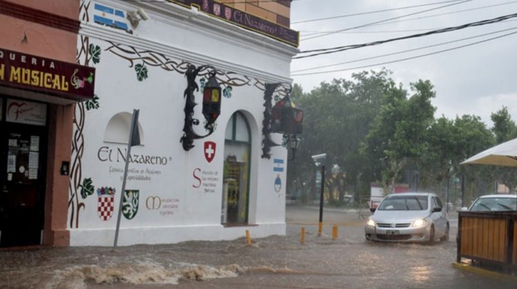 En Merlo se registraron las mayores lluvias: cayeron 98 mm