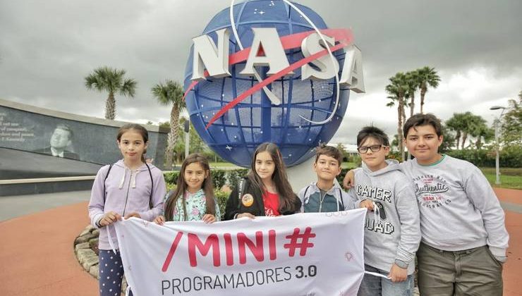 Los Mini Programadores visitaron el centro espacial “John F. Kennedy”