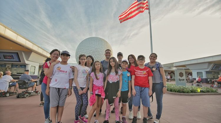 Los ganadores visitaron EPCOT Park