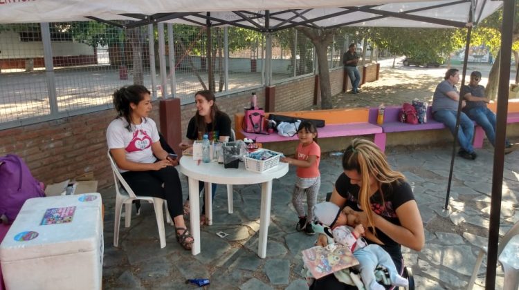 Este sábado, Salud llegó a tres barrios de la ciudad de San Luis