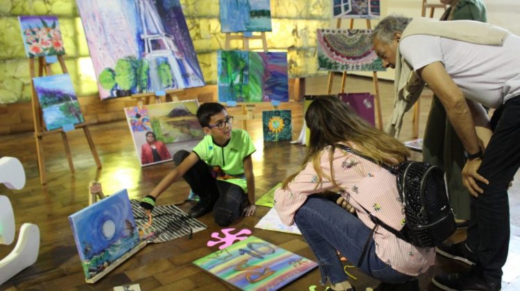 La Escuela “Veneciana de Arte” realizó su muestra anual en el “Molino Fénix”