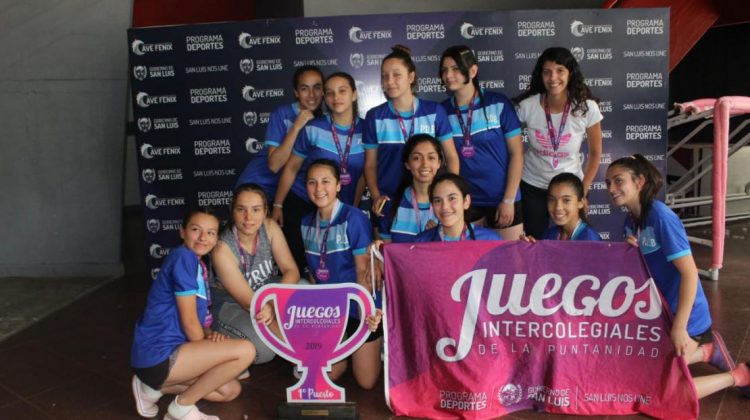 Juegos Intercolegiales de la Puntanidad: se conocieron las campeonas de handball femenino