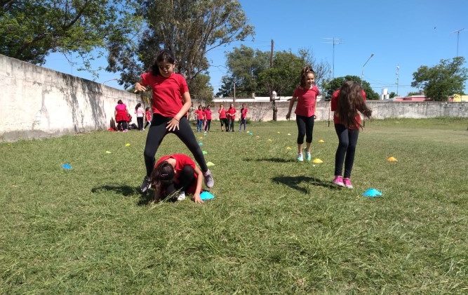 Más de 850 chicos disfrutaron de los Juegos Intercolegiales en Justo Daract