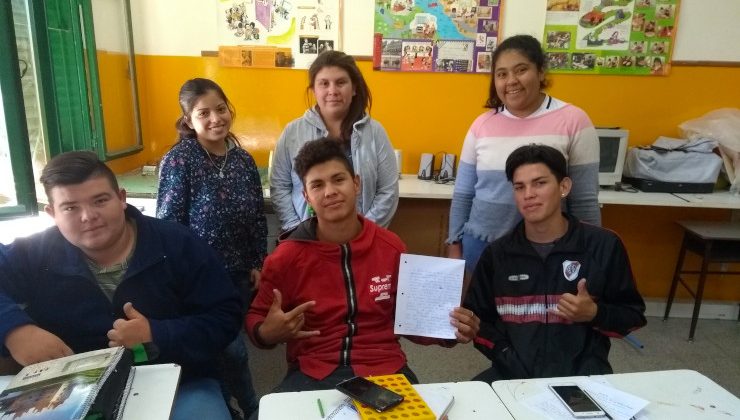 Estudiantes de la Escuela Rural Generativa “Generación T” crearon historietas basadas en el Martín Fierro