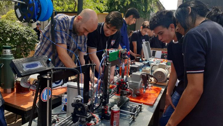 La Escuela Industrial realizó su Jornada de Puertas Abiertas en el centro de la ciudad