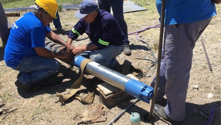 San Luis Agua instaló nuevo equipo de bombeo en el acueducto Río Las Carpas – Saladillo