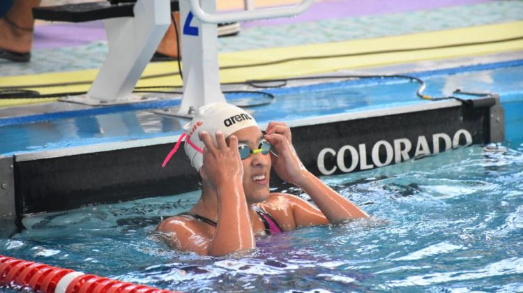 La nadadora Valentina Arce le dio otra medalla a San Luis