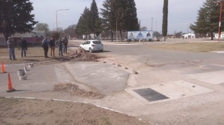 Finalizó la obra de desagües de Arizona