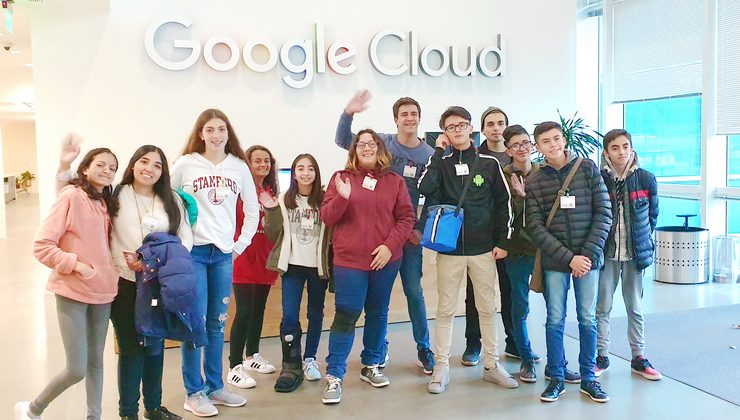 Los Mega Programadores visitaron IBM y Google