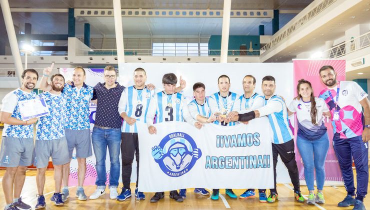 Goalball: Argentina se coronó campeón sudamericano en San Luis