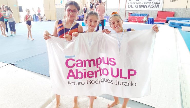 Seis gimnastas del Campus compitieron en el Regional de San Juan