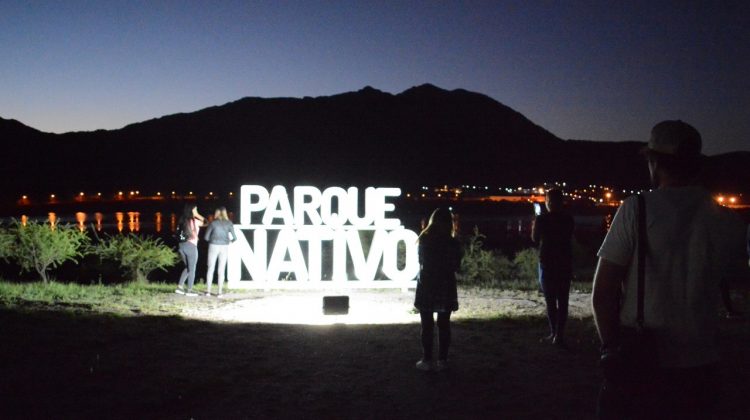 Mejora en el espacio recreativo: inauguraron la iluminación led en el Parque Nativo