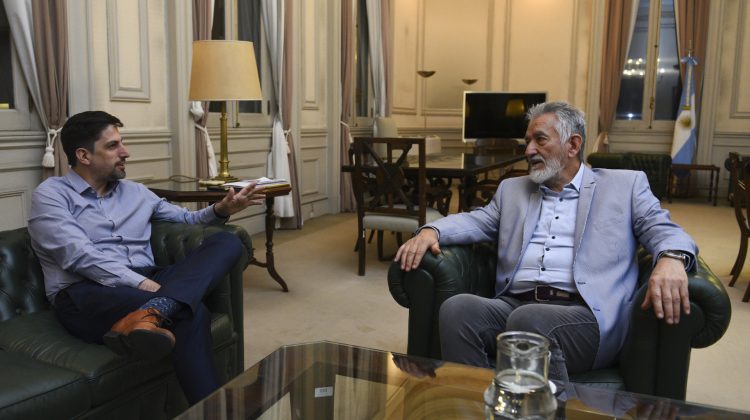 El gobernador se reunió con el ministro de Educación de la Nación