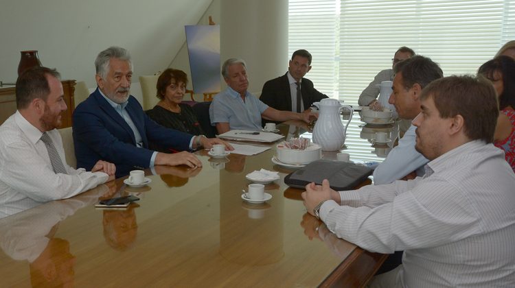 El gobernador recibió al Colegio de Abogados de Villa Mercedes