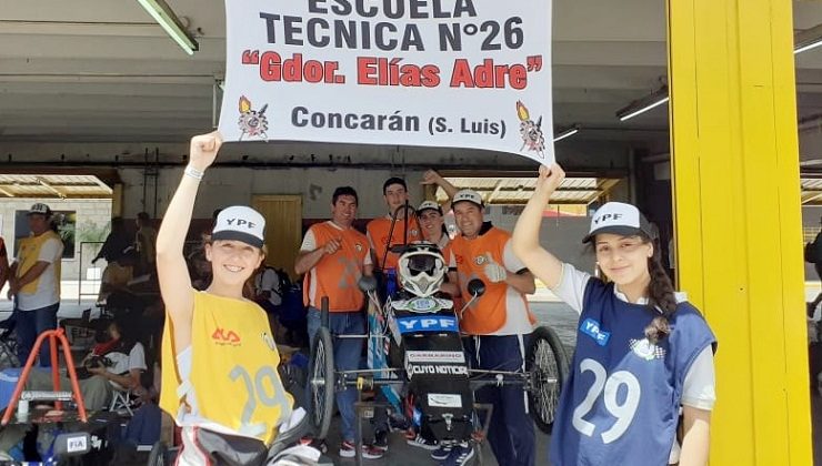 Estudiantes de la Escuela Técnica Nº 26 de Concarán brillaron en el Desafío Eco 2019