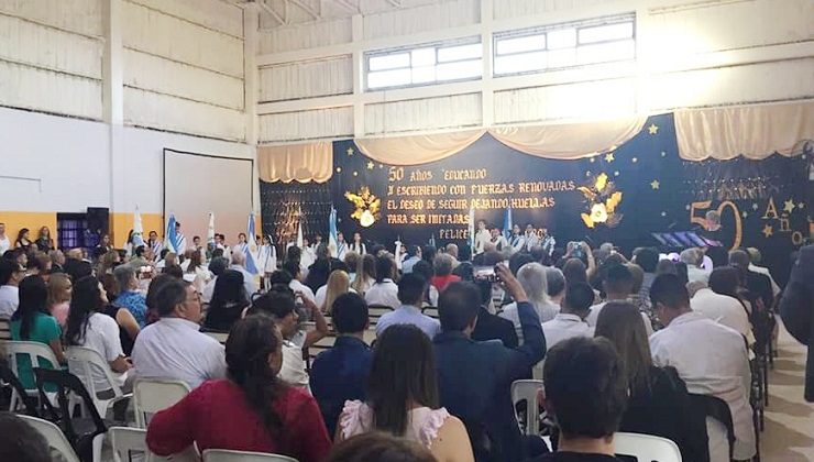 La Escuela Técnica Nº 28 “Juan Martín de Pueyrredón” celebró sus 50 años de vida