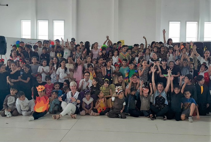 La Escuela N° 446 "Pueblo Puntano de la Independencia" celebró su fin de año