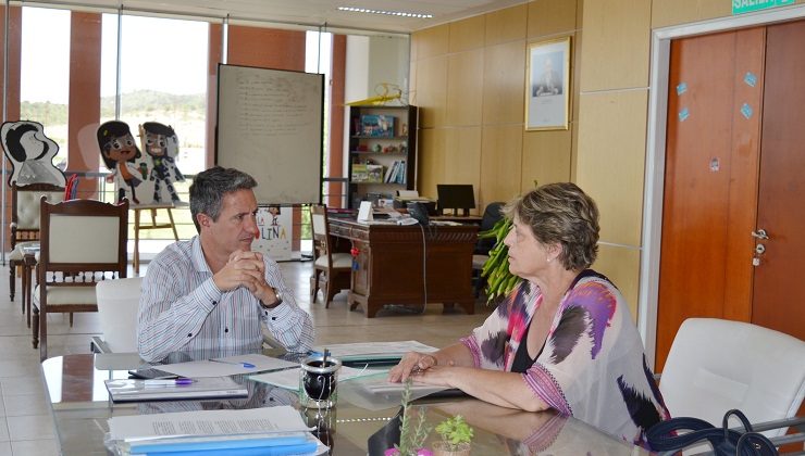 El ministro de Educación recibió a directivos de distintas escuelas de la provincia