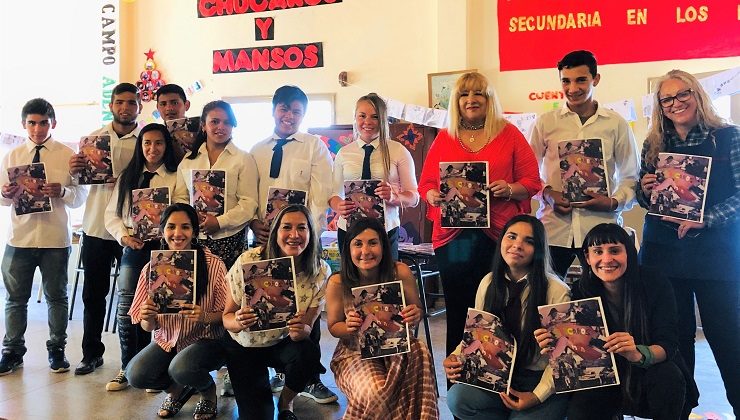 Estudiantes de la escuela del paraje Represa del Carmen presentaron su revista