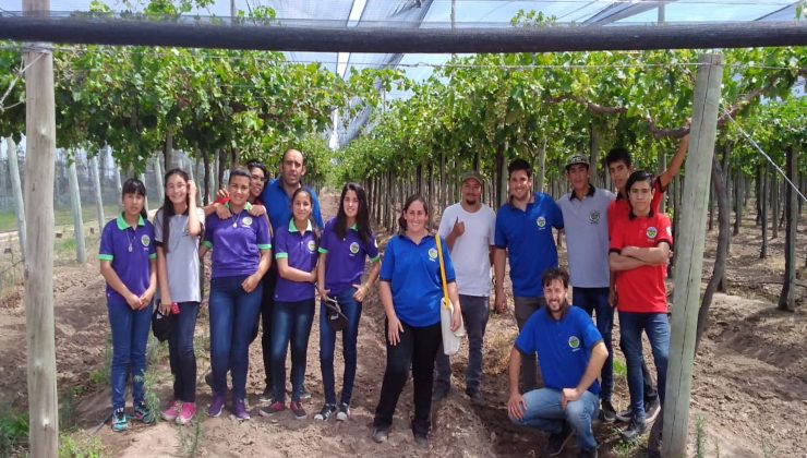 Alumnos del Secundario Generativo Rural visitaron Sol Puntano