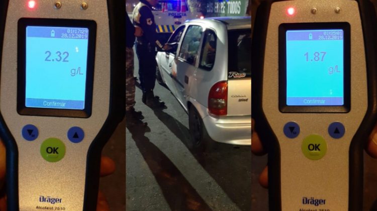 Continúan los operativos vehiculares y de alcoholemia en San Luis
