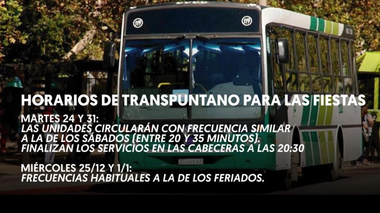 Funcionamiento de los servicios municipales durante las fiestas