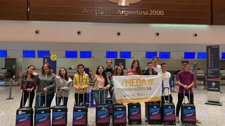 Los ganadores de Mega Programadores iniciaron su viaje a Silicon Valley