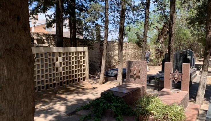 Continúa la puesta en valor del Cementerio Israelita