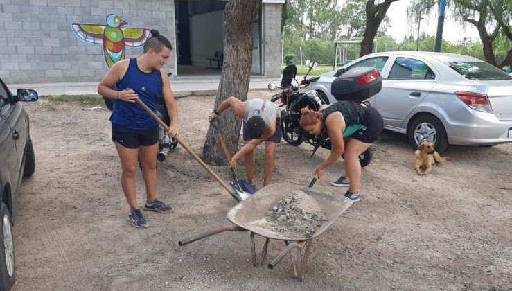 Avanzan en la puesta a punto del predio de Puente Blanco