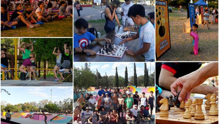 El Parque de las Naciones vivió un fin de semana repleto de actividades