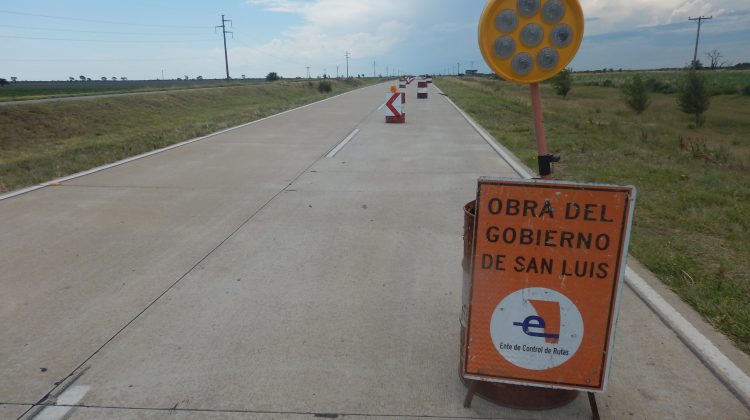El Gobierno provincial trabaja en el recambio de losas en las autopistas