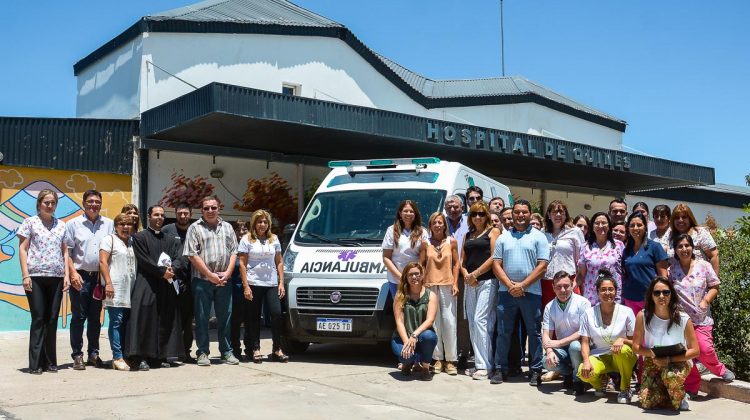 El Hospital de Quines suma una ambulancia: un servicio esencial para la salud pública de la región