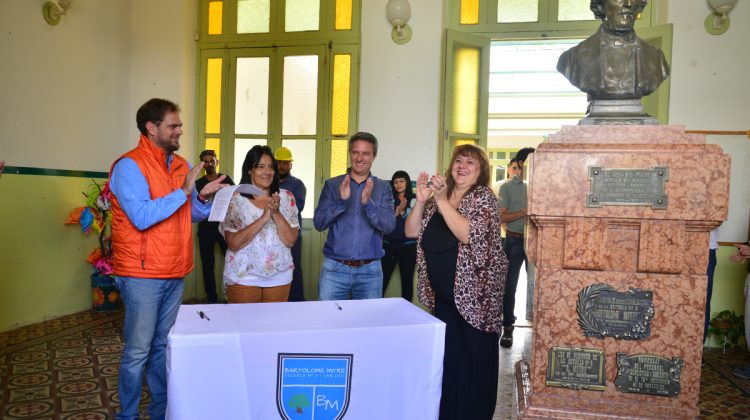 Comenzó la refacción en la Escuela N°5 “Bartolomé Mitre” de la capital sanluiseña