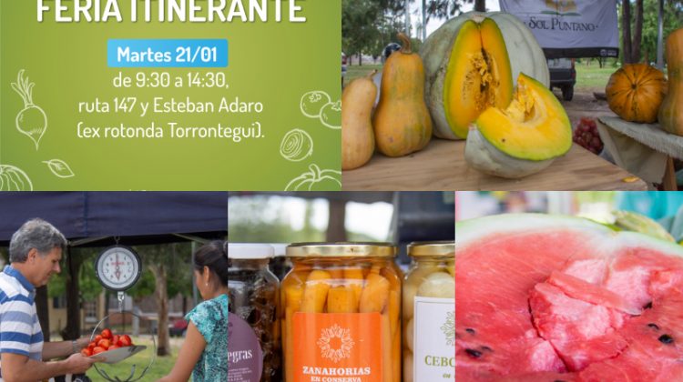 “Sol Puntano” vuelve a ofrecer la cosecha del día y sus productos elaborados